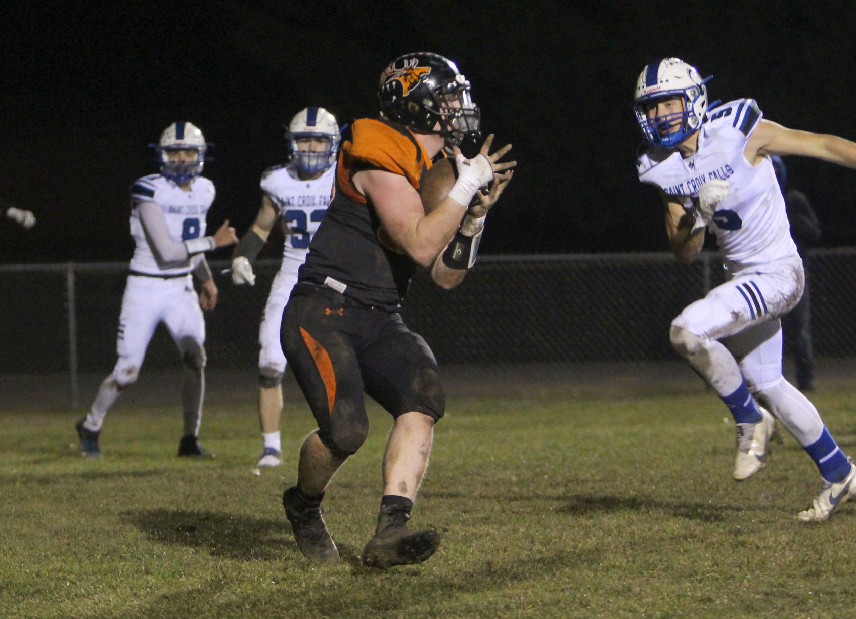 Saint Croix Falls at Elk Mound football 11-19-20